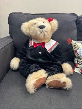 Handmade Fully Jointed Teddy Bear in Outfit